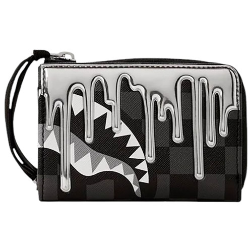 Sprayground Πορτοφόλι Metallic Drip Sharks In Paris Wallet